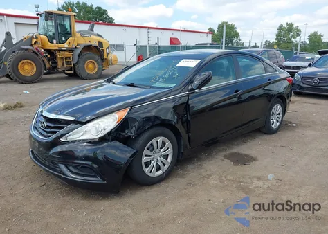 2011 Hyundai Sonata Gls z USA, uszkodzony, nr VIN 5NPEB4AC7BH270655
